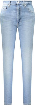 Tommy Hilfiger Jeans, Dames, Blauw, W29 L32, Katoen, Skinny Jeans
