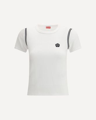 Kenzo Cotton Boke Flower 2.0 embroidered T-shirt Female S