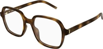 Saint Laurent Optical Frame - Dames - Brillen - Bruin - 54 MM - Accessoires