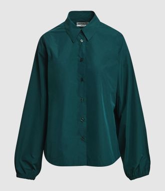 Essentiel Chemise Kooper2 Vert Fonc&eacute;