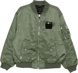 A Bathing Ape Giacca con ricamo - Verde