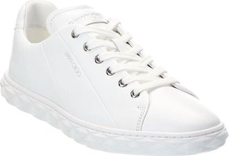 Jimmy Choo London Diamond Light/F Leather Sneaker