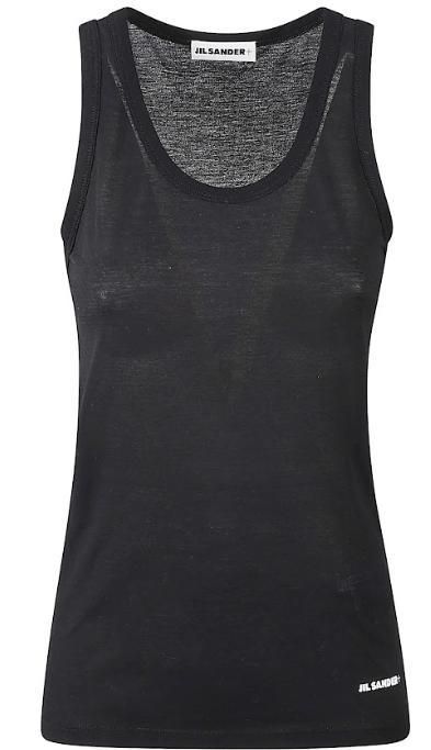 【JIL SANDER】ボートネック スイムトップ JIL SANDER JILSANDER ジルサンダー トップス バッグロゴ