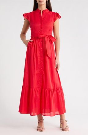 Sugarlips Lenira A-Line Dress in Red at Nordstrom, Size X-Large
