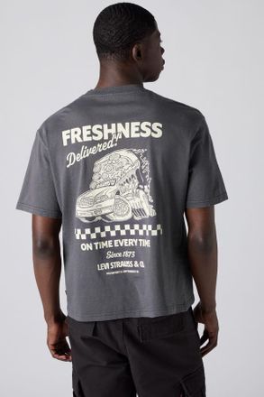 Levi's Camiseta Lockwood Practice - Hombre - 2XL - Gris / Phantom