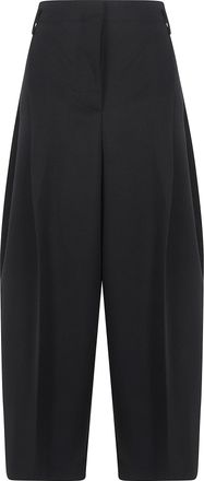 Jacquemus Pants Wool Black Le Pantalon Miami