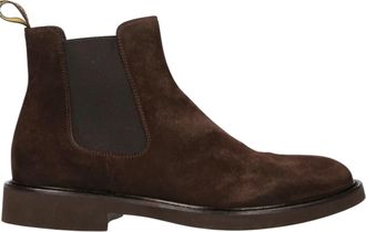 Doucal's Brown Beatles Suede Boots