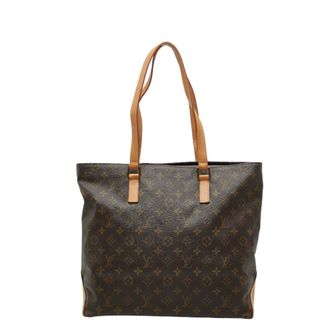 Louis Vuitton Brown Pvc Shoulder Bag Tote Bag (Pre-Owned)