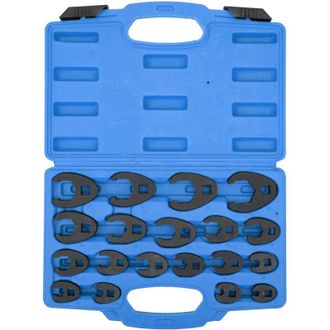 OEM Juego De 19 Llaves De Pata De Cisne, M&eacute;tricas, 832 Mm/0,31 Pulgadas, Acero Crmo, Con Caja De Herramientas, Herramienta Manual