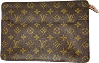 Louis Vuitton Brown Clutch Bag (Pre-Owned)