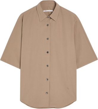 Maria McManus Cotton-poplin Shirt - Beige - S (UK8-10 / S)