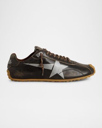 Golden Goose Men & apos;s Marathon M70 Leather Sneakers