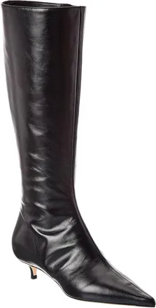 Jimmy Choo London Amis 35 Leather Knee-High Boot