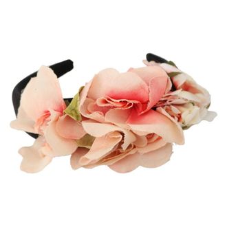 Dolce & Gabbana Logo Diadeem - Dames - Haaraccessoires - Zwart - ONE Size - Accessoires