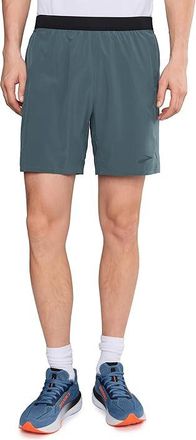 Brooks Journey 7 Shorts Mens Shorts Slate Grey/Black : 2XL, Polyester/Spandex