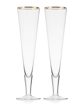 Mikasa Trumpet 8Oz Champagne Flutes