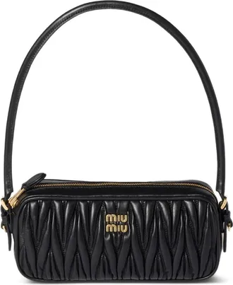 Miu Miu Matelass&eacute; Leather Mini Bag