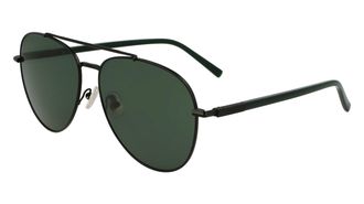 Ferragamo Green Pilot Mens Sunglasses SF316S 002 61
