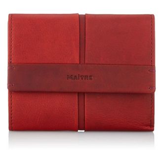 Ma&icirc;tre Maitre - Portemonnees & Kaarthouders - Dames - Accessoires - Rood - Maat: ONE Size