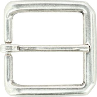 Trafalgar Store 35mm Square Solid Brass Harness Belt Buckle in Silver at Nordstrom