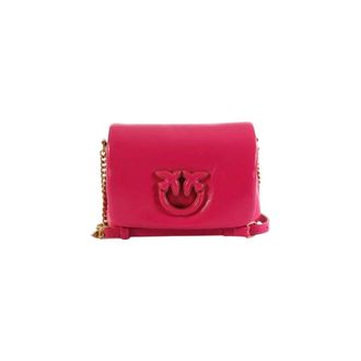 Pinko Pinko, Dames, Tassen, Roze, Maat: ONE Size Leer