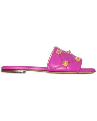Valentino Roman Stud Leather Sandal