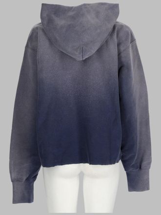 Maison Margiela Printed Cotton Sweatshirt - Blue