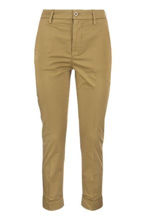Dondup Erin - Slim Cotton Trousers