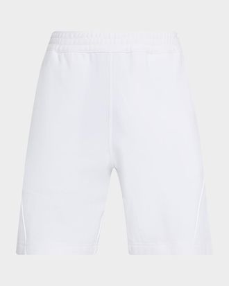 Givenchy Men & apos;s Couture Seam Cotton Fleece Bermuda Shorts