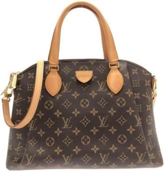 Louis Vuitton Borsa Vintage Pre-owned in Tela - - Pre-owned - Donna - Marrone - ONE SIZE