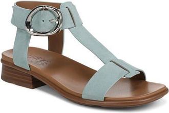 Naturalizer Brandy T-Strap Sandal in Spring Clover Green at Nordstrom, Size 9.5