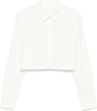 Rick Owens Camicia crop - Bianco