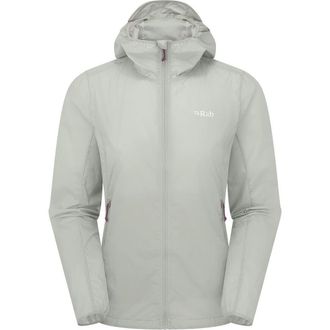 RAB Vital Hooded Windshell - Womens in Light Zinc at Nordstrom, Size X-Small