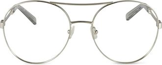 Chloé round frame glasses - Silver