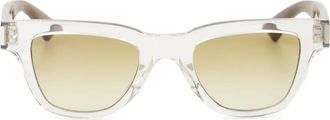 Saint Laurent Eyewear Occhiali da sole trasparenti - Toni neutri