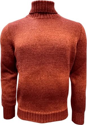 Gran Sasso Rollneck Sweater 13868/18900 - Heren - Coltruien - Oranje - XL - Wol - Truien & Vesten