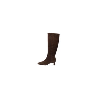 Unisa Jakomi Hoge Laarzen - Dames - Schoenen - Bruin - Maat: 37 EU Leer