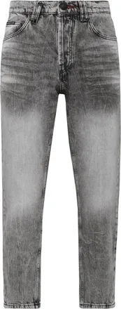 Philipp Plein Denim Trousers Carrot Fit Iconic Plein