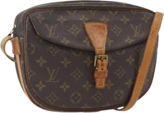 Louis Vuitton Pre-owned Vintage Canvas Cross Body Bag - Dames - Vintage Schoudertas - Bruin - ONE Size - Vintage
