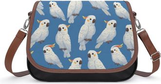 Generic Cockatoo Birds Fashion Womens Crossbody Bags Novelty Handbag Shoulder Bag Purse