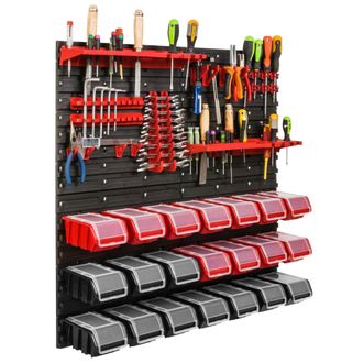 OEM Tablero De Herramientas Para Taller De 78x78 Cm + 21 Bandejas