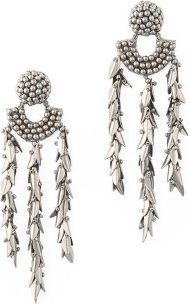Deepa Gurnani Conrad Drop Earrings in Gun at Nordstrom