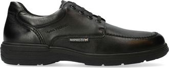 Mephisto Douk Veterschoen voor heren - Heren - Veterschoenen - Zwart - 41 EU - Leer - Schoenen
