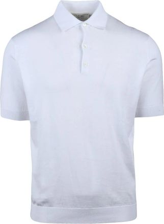FILIPPO DE LAURENTIIS Polo in maglia - Heren - Polos - Wit - 4XL - Katoen - Tops