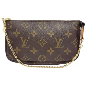 Louis Vuitton Brown Monogram Pochette Pouch (Pre-Owned)