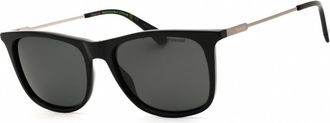 Polaroid Polarized Grey Square Mens Sunglasses PLD 4145/S/X 0807/M9 55