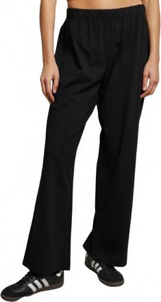 perfectwhitetee Adele Pants In True Black