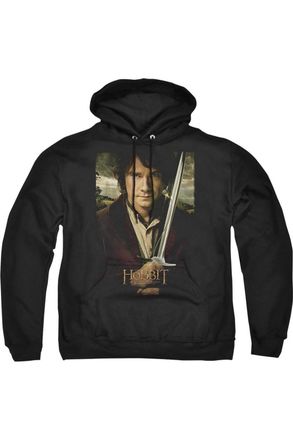 Gildan The Hobbit Baggins Poster Adult Pull Over Hoodie / Hooded Sweatshirt