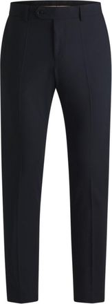 BOSS Formal trousers in washable super-flex fabric