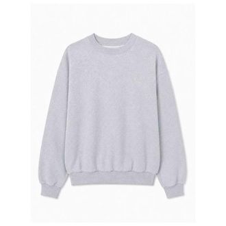 Mazine Monica Sweater Pullover f&uuml;r Damen | grau/wei&szlig;